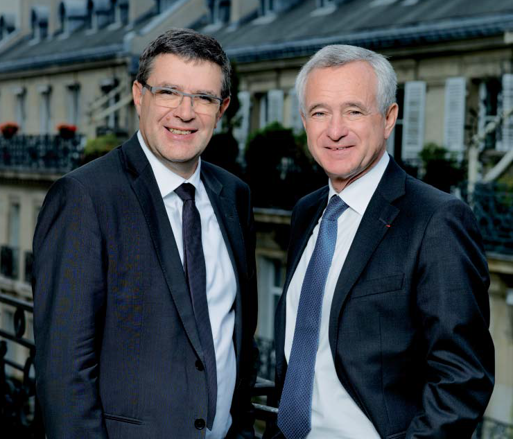 photo : jf buet et jm torrollion journal de l'agence