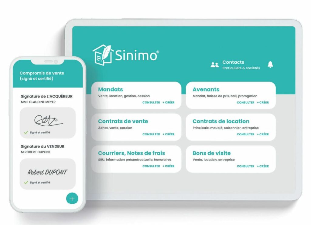 photo : journal de l'agence presentation sinimo