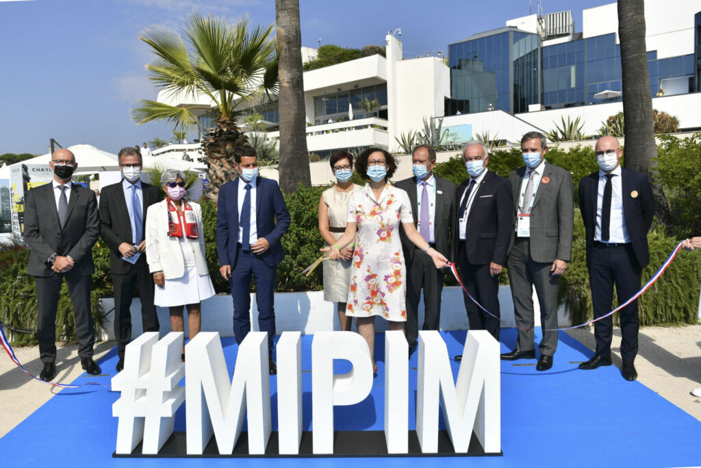 photo : MIPIM 2021 - SEPTEMBER EDITION - PROTOCOL - OFFICIAL VISIT WITH EMMANUELLE WARGON / MINISTER OF HOUSING