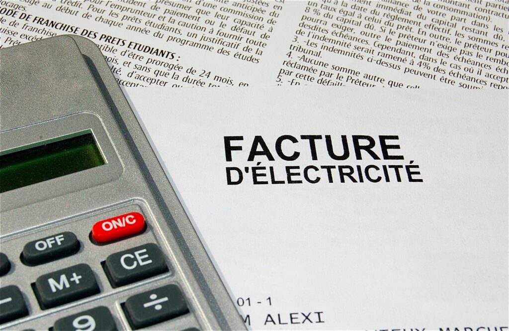 tarifs de l’électricité