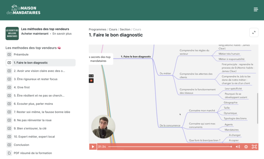 formation maison des mandataires