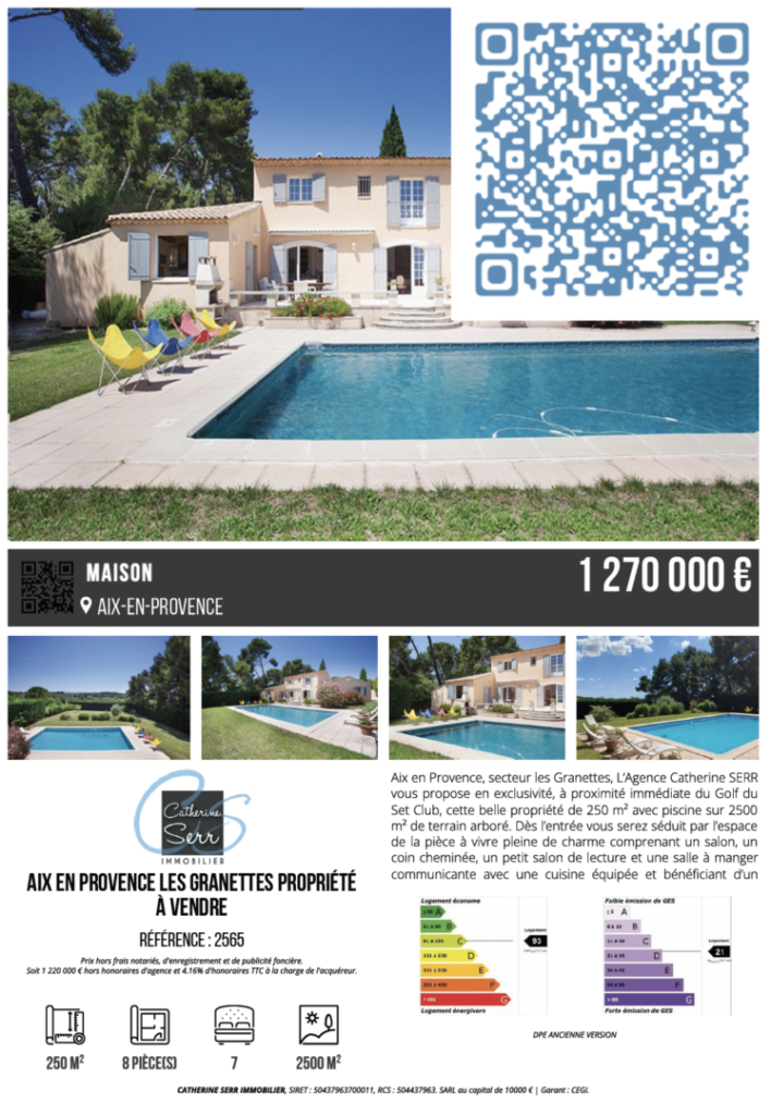 Fiche QR Code Immotouch